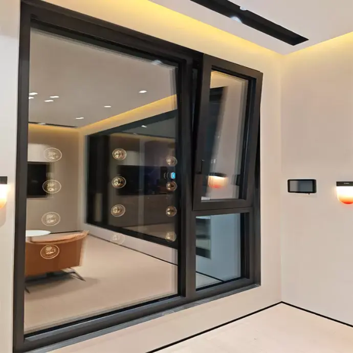 inward-open awning casement windows